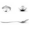 Sugar Skull Stainless Steel Tea Coffee Metal Stirring Slotted Spoon