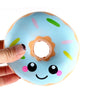 Jumbo Colorful Donuts Soft Squishy Slow Rising Squeeze Kids Toy Gift