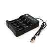 18650 Battery Charger Fast Charging for 18650 14500 16340 26650
