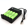 18650 Battery Charger Fast Charging for 18650 14500 16340 26650