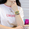 Geneva Alloy Gear Hollow Man Ladies' Watch