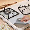Non-stick Gas Range Protectors Reusable Foil Stove Burner Protective Cover Liner Clean Mat Pad