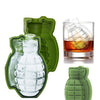 Grenade Shape 3D Ice Cube Mold Silicone Trays Tool