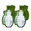Grenade Shape 3D Ice Cube Mold Silicone Trays Tool