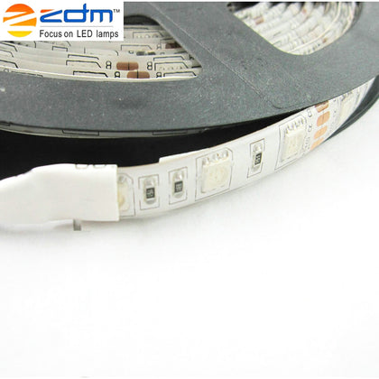 ZDM Waterproof 5M 75W 300X5050RGB SMD Light Led Strip Light 44KEY IR Remote Controller Kit DC12V