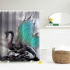 The Dragon Polyester Shower Curtain Bathroom Curtain High Definition 3D Printing Water-Proof