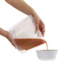 Reusable Sealing Fresh-keeping Bags Silicone Food Storage Bags 1500ML 4PCS