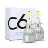 C6 Car Led Headlights Led Car Lights H1 6000K 2pcs