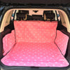 600D Oxford Cloth Printing Waterproof Pet Dog Cat Car Trunk Cover Pet Blanket