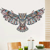 Colorful Owl Rooms Decorations Birds Flying Animal Wall Stickers Adhesive Decor