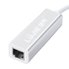 LUJIE USB 3.0 To 10M/100M/1000M Gigabit Ethernet Network LAN Adapter for Apple Macbook Air Laptop PC