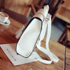 Tassel Backpack PU Leather Embroidery Women Backpacks for Teenage Girl School Shoulder Bags