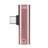 2 in1 USB Type C To 3.5mm Earphone Jack Adapter For Xiaomi / Huawei / Samsung