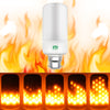 YWXLight B22 LED Flame Effect Fire Light Bulbs Flickering Emulation Flame Lamp AC85-265V