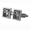 Alloy Material/ Electroplating and Baking Process/ Bicycle Design/ Men'S Cufflin