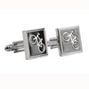 Alloy Material/ Electroplating and Baking Process/ Bicycle Design/ Men'S Cufflin