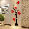 3d Vase Wall Murals for Living Room Bedroom Sofa Backdrop Tv Wall Sticker