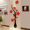 3d Vase Wall Murals for Living Room Bedroom Sofa Backdrop Tv Wall Sticker
