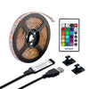 ZDM 2M  Waterproof USB 5050 RGB LED Flexible Strip Light with 24 Key IR Remote