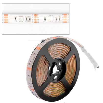 ZDM 2M  Waterproof USB 5050 RGB LED Flexible Strip Light with 24 Key IR Remote