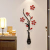 3d Vase Wall Murals for Living Room Bedroom Sofa Backdrop Tv Wall Sticker