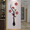 3d Vase Wall Murals for Living Room Bedroom Sofa Backdrop Tv Wall Sticker