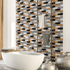 Creative Waterproof Self-adhesive Ceramic Sticker Wall Decoration