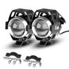 U5 Motorcycle LED Spotlight Motorcycle U5 LED Headlamp 2PCS