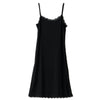 Women Wear Skinny Slim bottom Lace Suspender Vest Dress