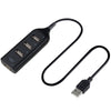 2.0 High Speed 4 Ports Splitter USB Hub Adapter