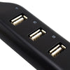 2.0 High Speed 4 Ports Splitter USB Hub Adapter