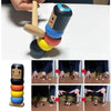Magic Props Unyielding Wooden Man Unshakable Wooden Man Rollover Toys Magic Wood