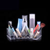 Transparence Multiple Square Lattice Desktop Makeup Case Storage Box