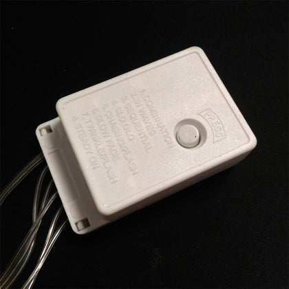 ZDM 1000CM 100PCS LED White String Decoration Light For Christmas Party Wedding  EU Plug AC220V