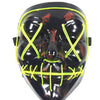 Halloween Mask LED Light Up Party Masks The Purge Election Year Great Funny Mask