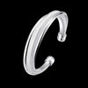 Diagonal Mesh Bracelet Stylish Geometric Silver Bracelet