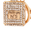Perfume Bottle Shape Keychain Fashion Bag Pendant