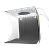 Portable Button Folding Studio Version Light Box Black / White Back Frame