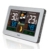 FanJu FJ3378 Weather Station Indoor Outdoor Temperature USB Charger