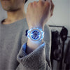 Led Light Flash Luminous Watch Personality Trends Students Lovers WristWatch