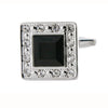 Alloy Water Drill Material/ Square Classical Pattern Cufflinks for Men