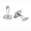 Alloy Water Drill Material/ Square Classical Pattern Cufflinks for Men