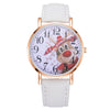 XR2498 Women Arabic Numbers Analog Quartz Wrist Watch with Christmas Elk Dial