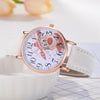 XR2498 Women Arabic Numbers Analog Quartz Wrist Watch with Christmas Elk Dial