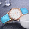 Disu DS071 Women Fashion Dial PU Band Quartz Wrist Watch