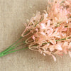 Vivid Living Coral Modern Artificial Leaves Home Wedding Party Decorations