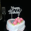 Cake Topper Simple Birthday Design Decorative Party