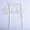 Cake Topper Simple Birthday Design Decorative Party