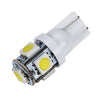 T10 LED Bulbs 5050 5 SMD Car Wedge Interior Side Marker Tail Light 12V 10PCS