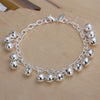 Jingle Bracelet Silver Globe Chain Bracelet